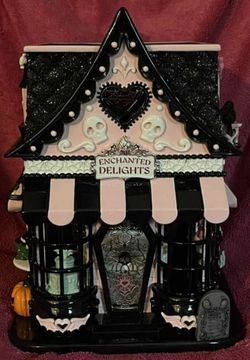 Bath & Body Works 2025 Haunted Halloween Luminary Sweet Shop 3 Wick Candle Holder NEW in Box!