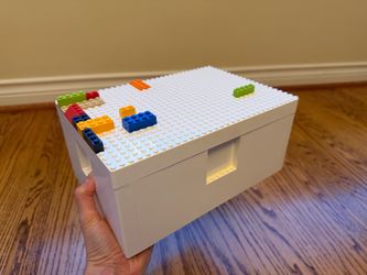 IKEA LEGO Box with Bricks