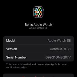 Apple Watch SE 2022 