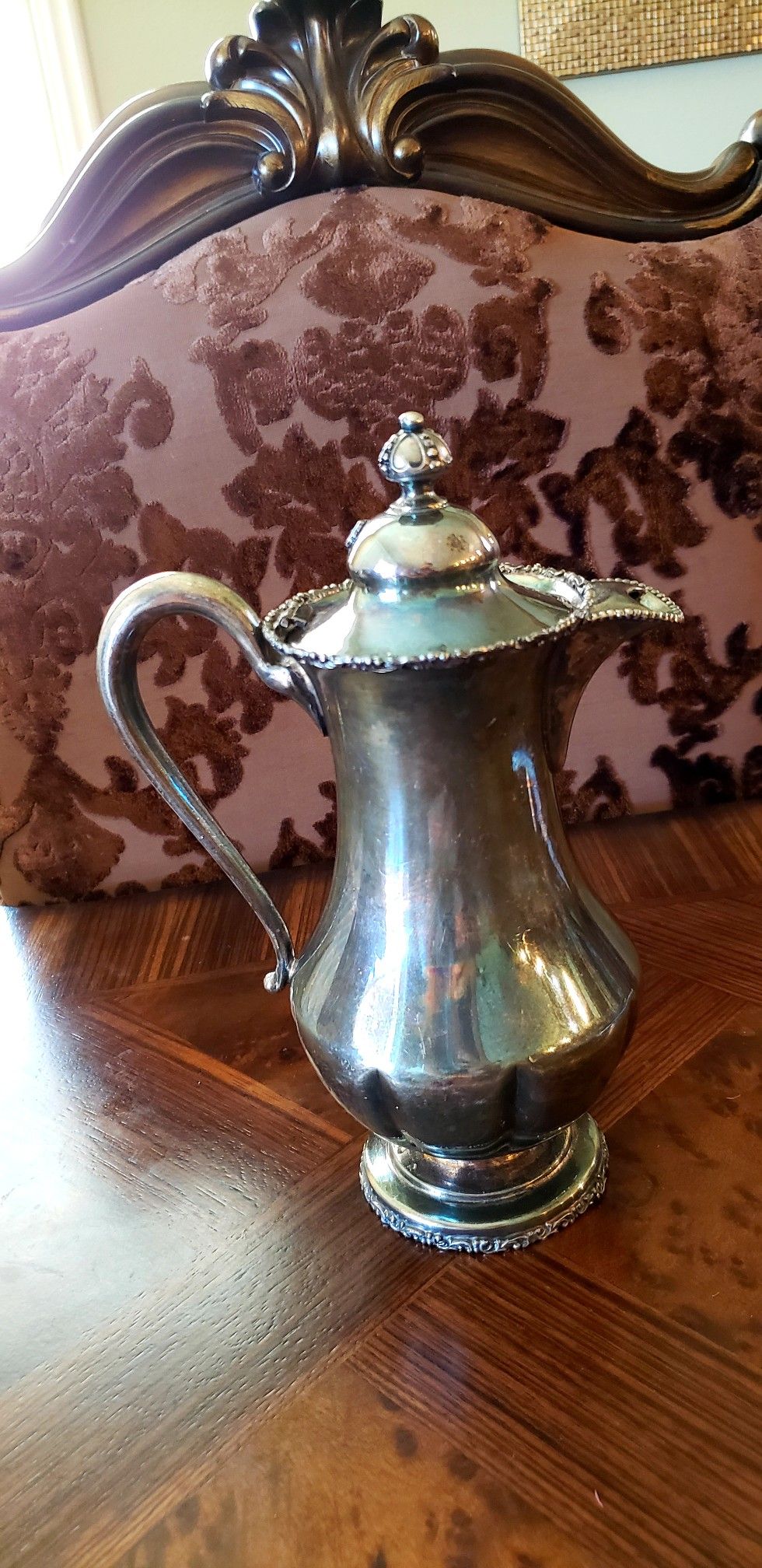 Vintage Forbes Silver Company Quadruple Teapot 420
