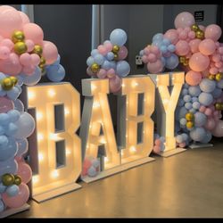 Marquee Letters And Numbers