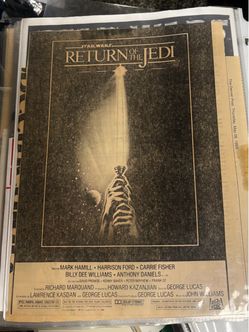 Star Wars Return of the Jedi Denver Post Movie Ad 05/26/83