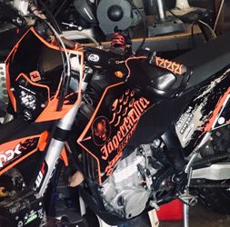 2011 KTM 530 EXC street legal