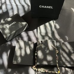 Designer Inspired Gold Charm Necklace – Brand New