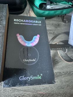 GlorySmile Rechargeable Teeth Whitening Light Kit