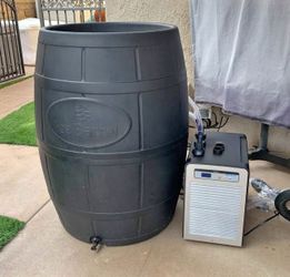 Ice barrel cold plunge ice bath 400 with new chiller and pump