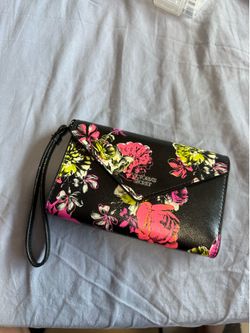 Victoria Secret Floral Clutch Wallet