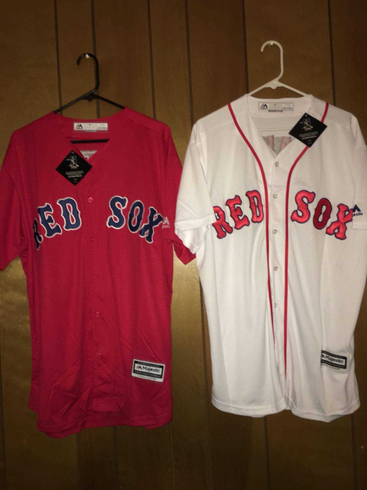 Boston Red Sox Jerseys, Mookie Betts & Chris Sale