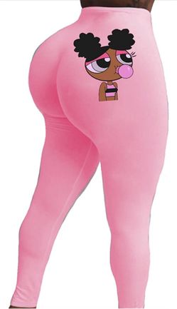 Women 3D Print High Waist Yoga Pants/ Women Outfit/ , S, M, L, XL