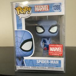 Funko POP! Spider-Man Blue - Marvel Collector Corps Exclusive