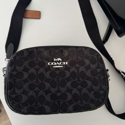Coach Purse Jamie Camera Bag In Signature Denim
