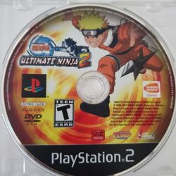 Naruto Ultimate Ninja 2 PlayStation 2 video game Ps2 - Disc