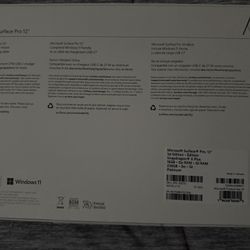 Microsoft Surface Pro 12” No Pen Or Keyboard 