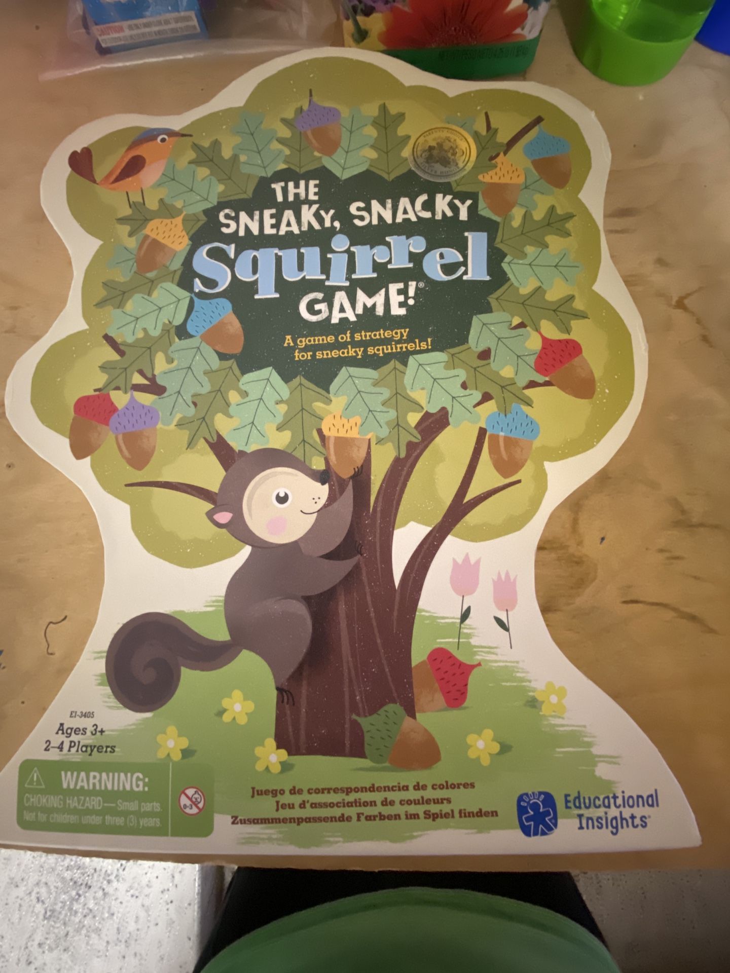 The Sneaky, Snacks Squirrel Board game