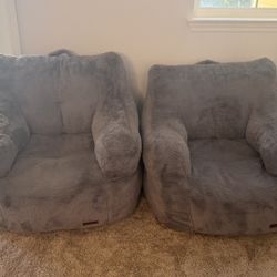 Set Of Oversized Bean Bag Chairs