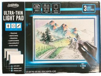 Art skills ultra thin light pad for tracing sketching drawing cartooning 2/$30, 3/$40 4/$50 10/$85