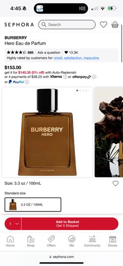 Burberry Hero Cologne