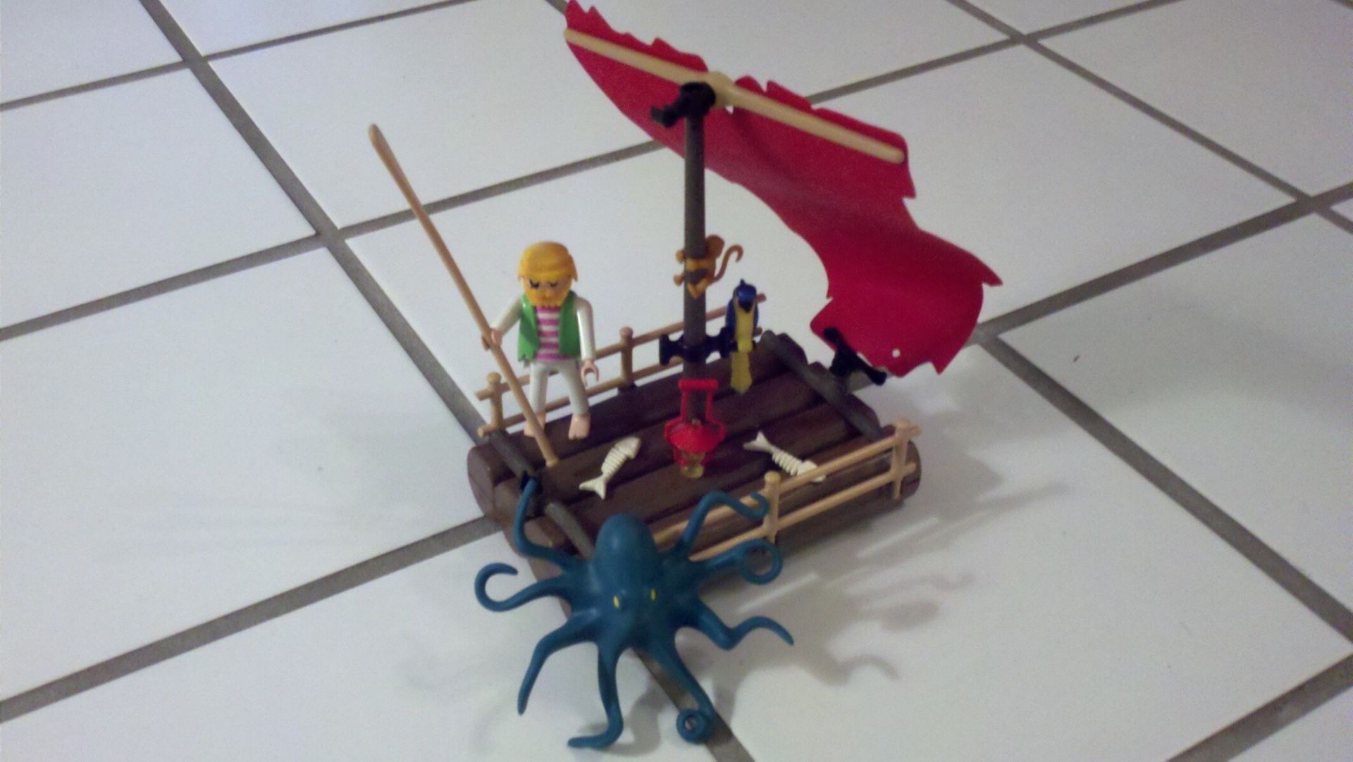 Playmobil Pirate Raft