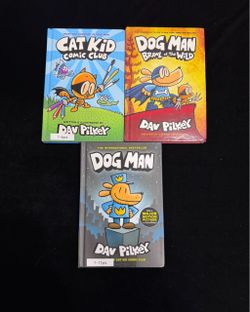 Dog Man & Cat Kid Books