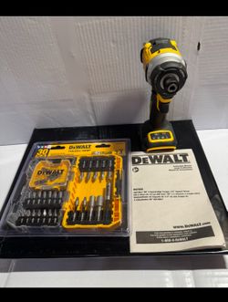 DeWalt 20V MAX XR 3-Speed High Torque Impact Driver and 30pcs screw driving bit set