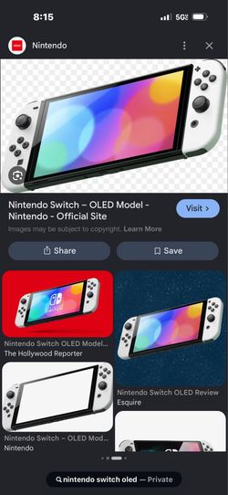 Nintendo switch oled
