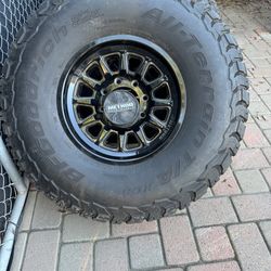 37 BFG KO3 METHOD 17 WHEELS Silverado Sierra 2500