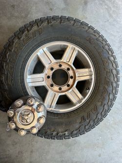 Dodge Ram 2012 rims with tires and other stock parts