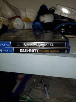 Playstation 4 Games $15.00 FOR Both 