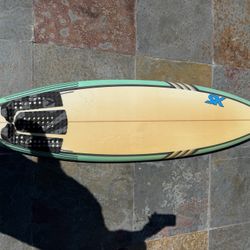 6’5” Stu Kenson 5 Channel Thruster Surfboard 