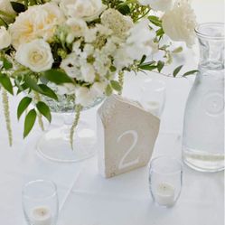 Travertine Stone Table Numbers