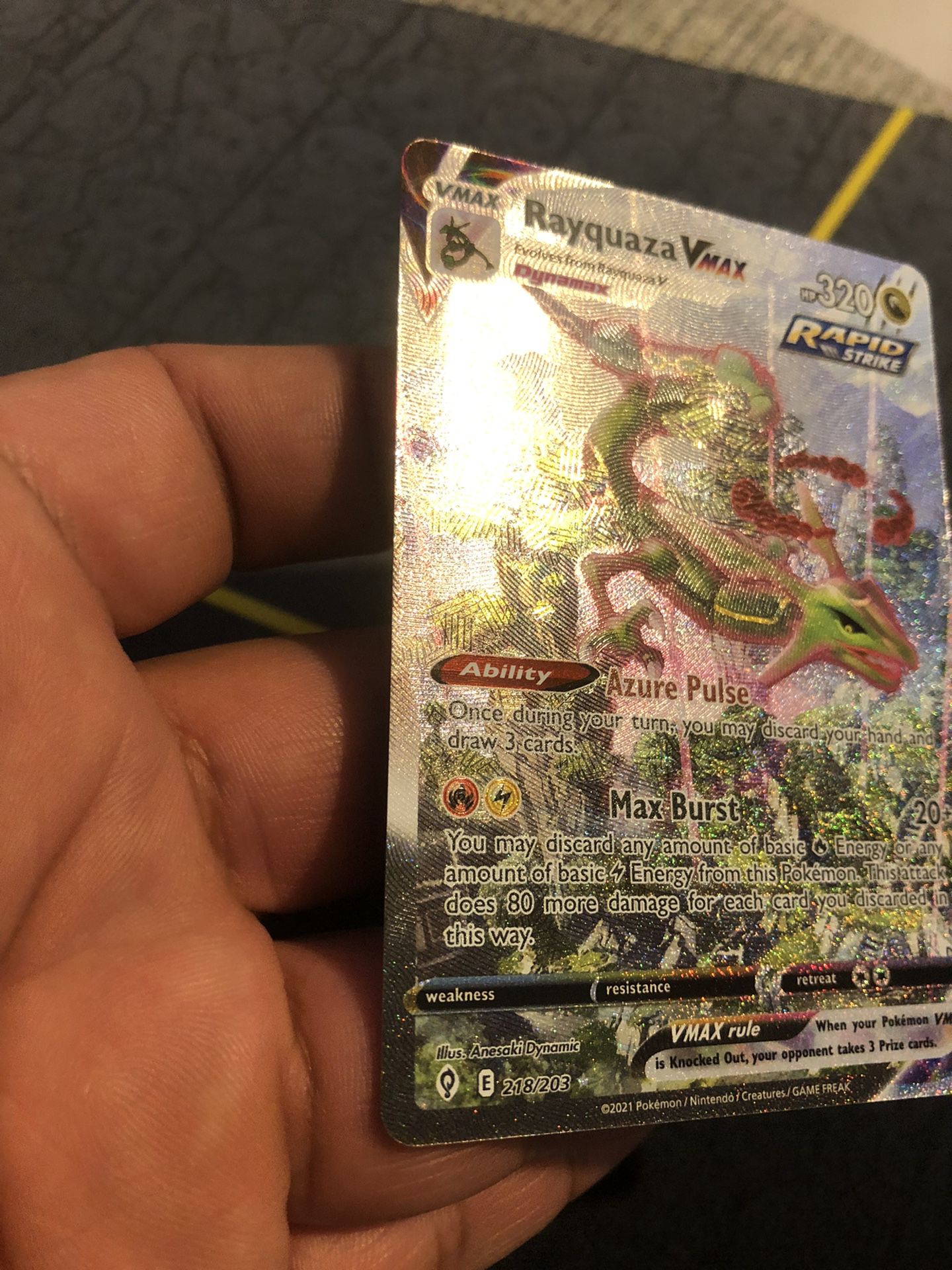 Jumbo Rayquaza GX 177a/168 Pokémon Card for Sale in Miami, FL - OfferUp