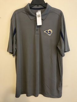 LA Rams NFL Apparel Polo Golf Shirt Size XL Mens Brand New
