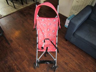 Lightweight Umbrella Stroller – Rainbow Design 🌈