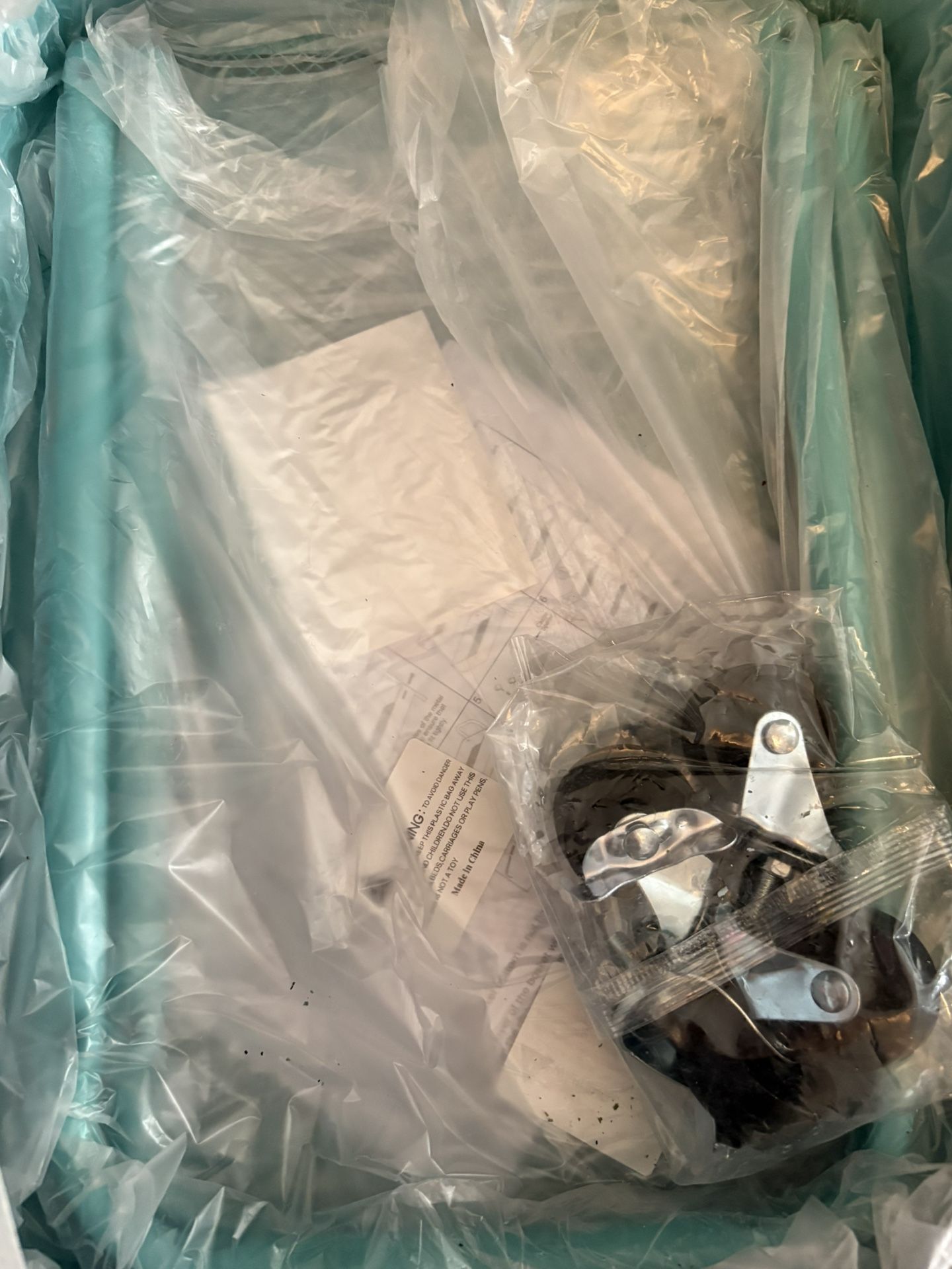 Brand New 3 Tiered Carts 2 Available ( Teal)