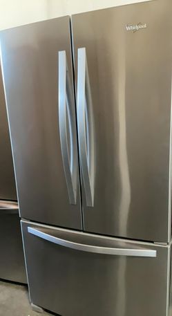 Whirlpool 3 Door Stainless Steel Refrigerator
