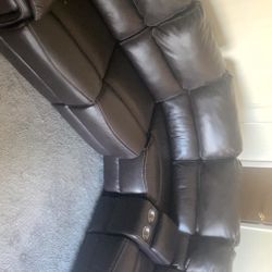 Leather Sectional Couch