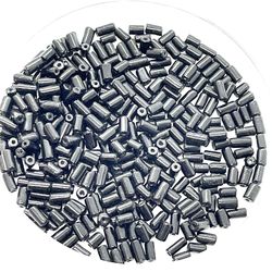 Large Lot Of 6mm Onyx Tube Beads 