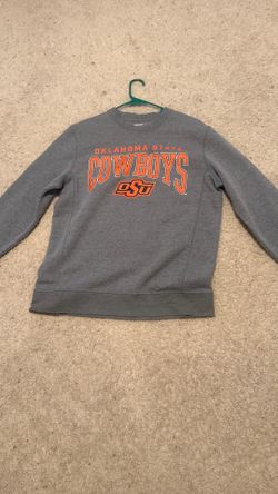 Oklahoma State Cowboys Gray Sweatshirt (Adult Large)