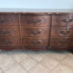 French Provincial Dresser solid wood