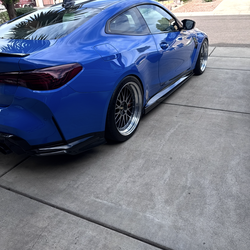 BMW g82 streetfighters, carbon fiber Side ski skirts