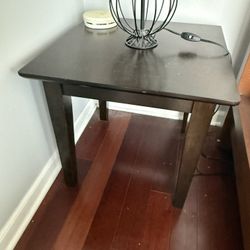 Wood Side Table, Coffee Table 