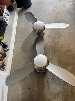 Ceiling Fans (2) with remotes