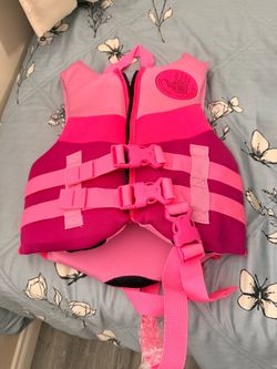 Chaleco para niñas para la piscina está nuevo