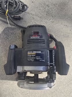 Craftsman Professional 3.5 HP Plunge Router - Industrial/Heavy Duty