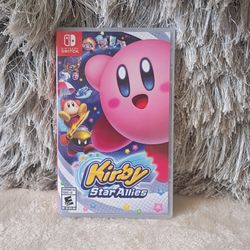 Kirby Star Allies Nintendo Switch Game Cartridge and Case 