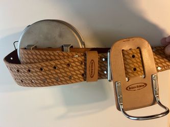 KRAFT METAL TIE WIRE REEL AND LEATHER BELT