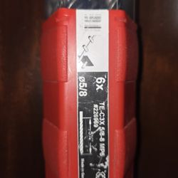 Hilti TE-C 5/8 in. x 8 in. SDS-Plus Carbide Hammer Drill Bit 6 pieces