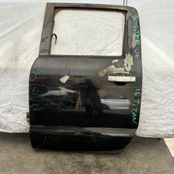2016 Nissan Titan Left Rear Door Shell 