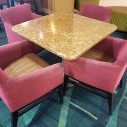 Table and Four Chairs 