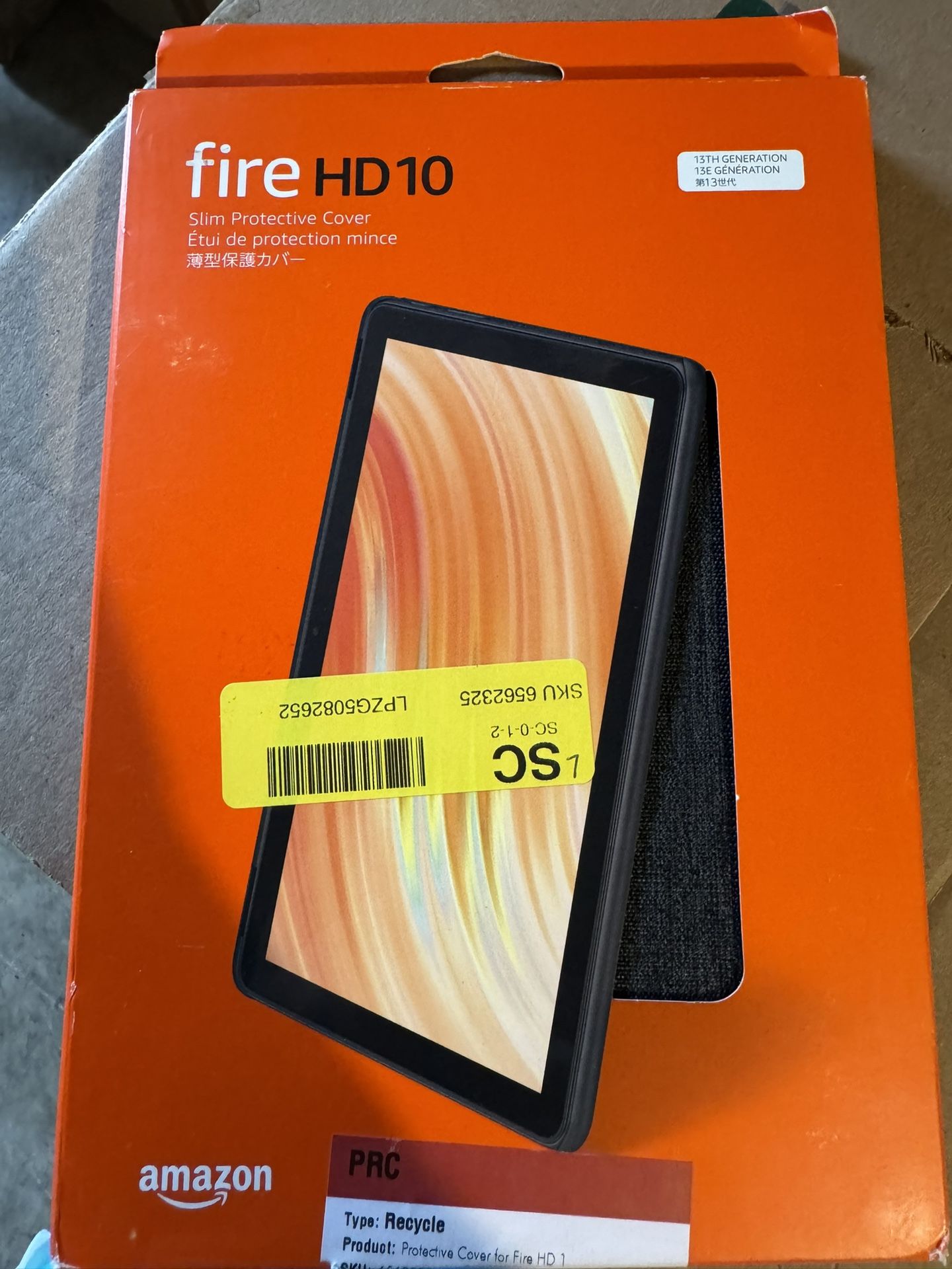 Amazon Fire HD 10 Tablet Protective Cover Only for 13 Gen Tablet